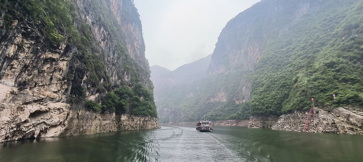 The Three Gorges Dam on the Yangtze River is the largest hydropower project in the world