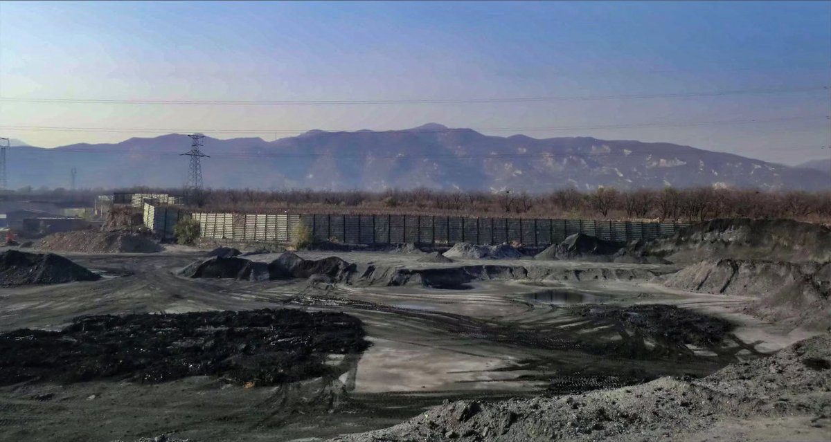 Remaining mines in Shanxi, China abandoned coal mines