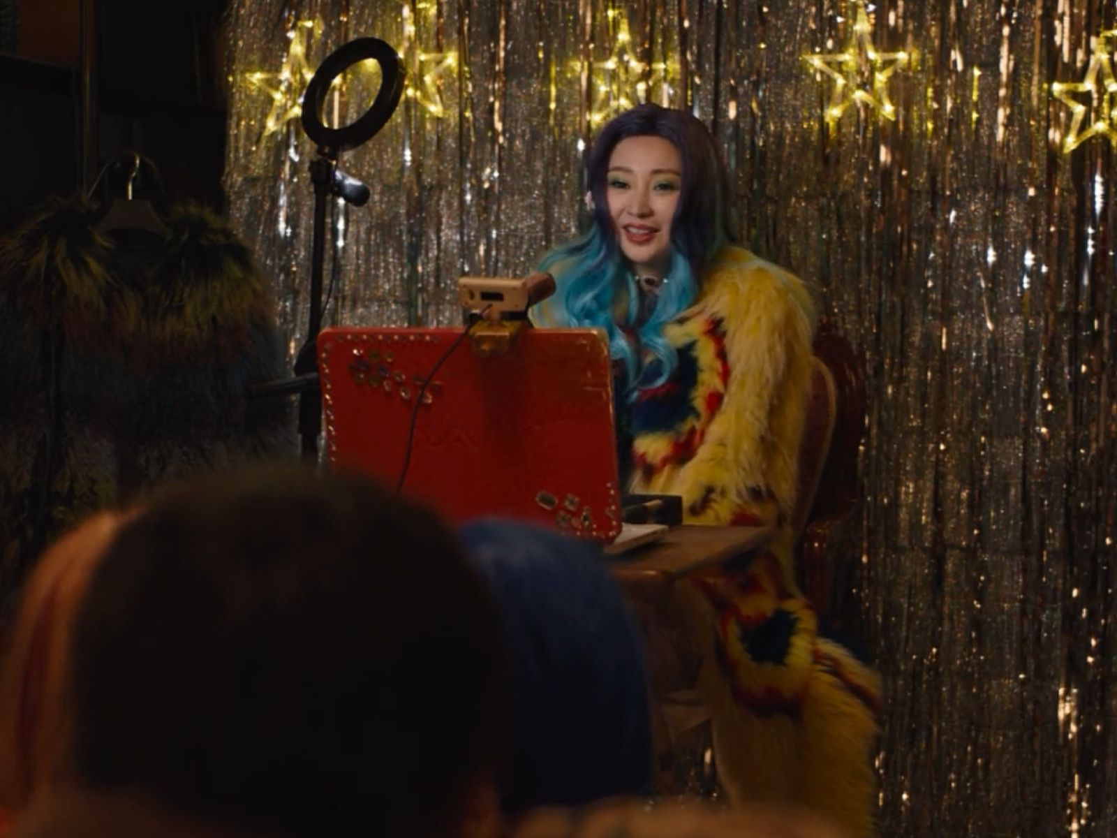 Chinese female livestreamer