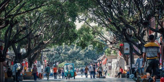 Jianshui ancient town in Yunnan