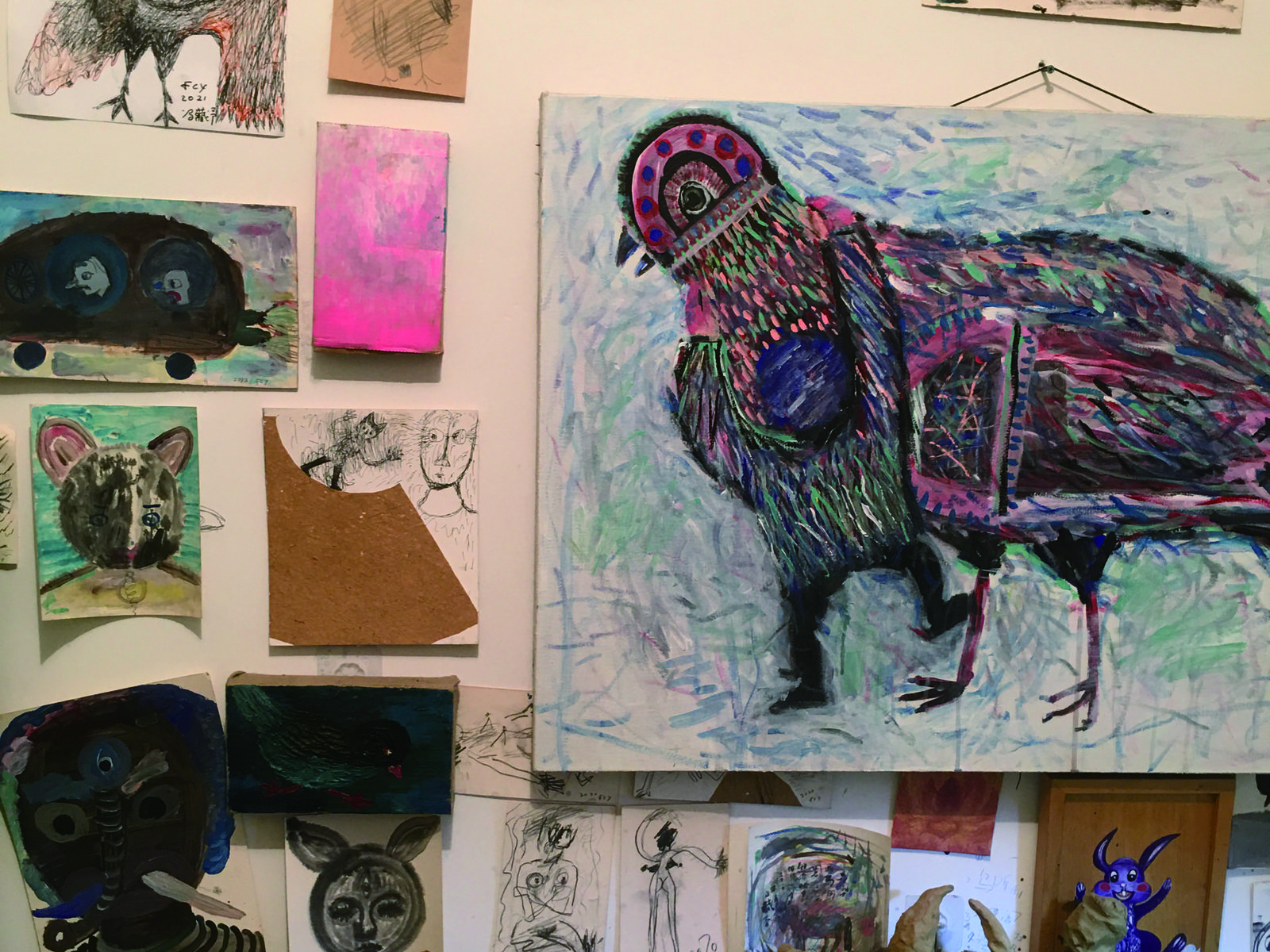 Feng Cangyu's studio