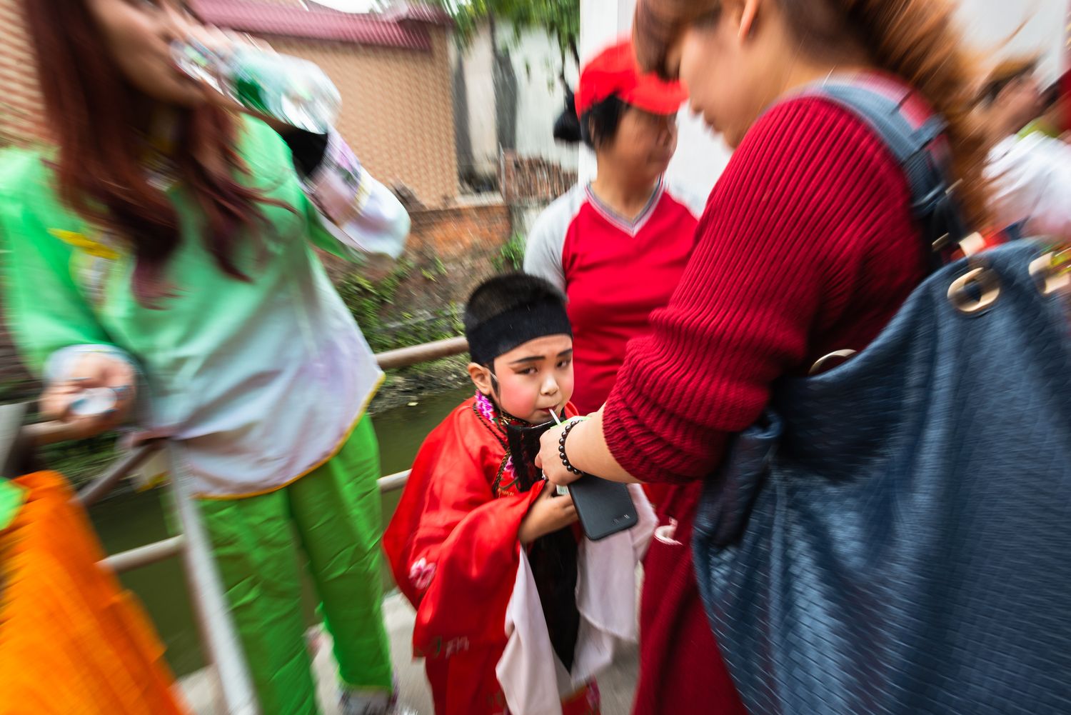 Cantonese child performer Chinese New Year