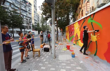 Street art china