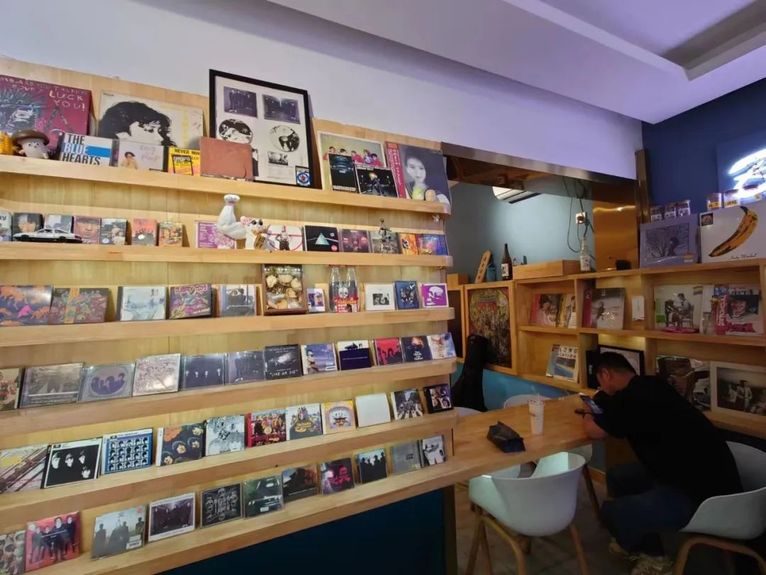 Vinyls and CD's of all kinds can be found in Xinxiang