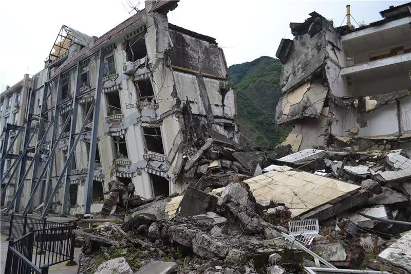 Wenchuan Earthquake ruins