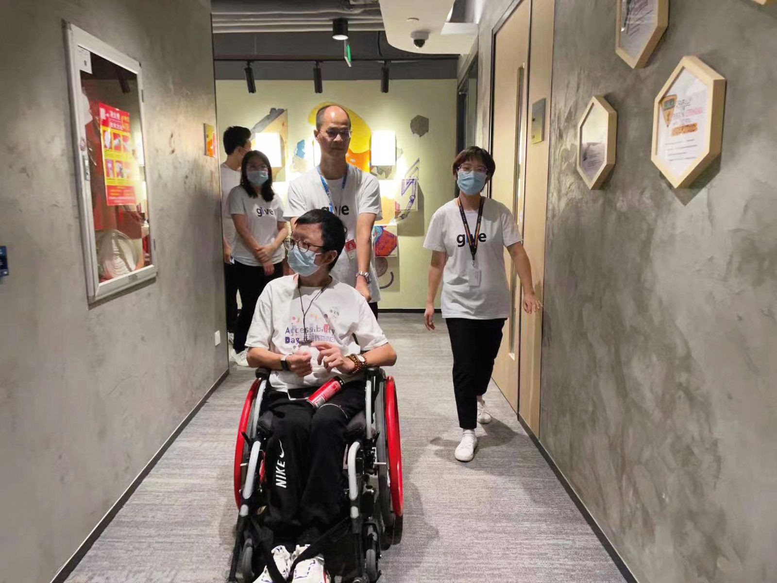 Yiming visiting Microsoft Shenzhen