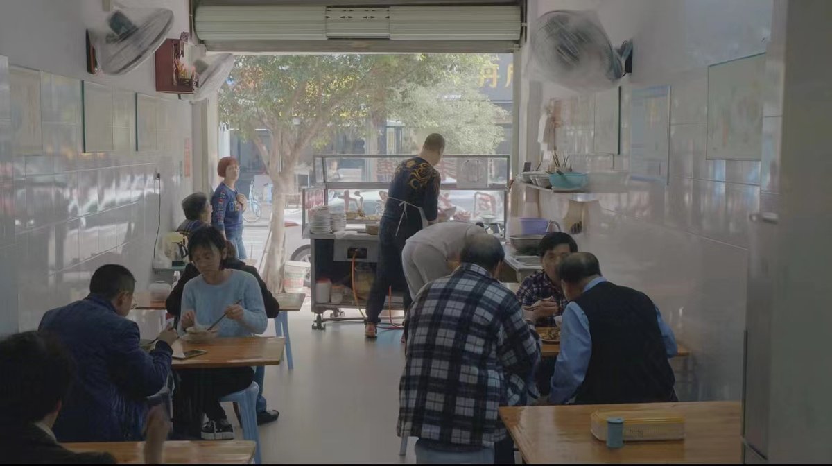 The married couple in charge of the Chaoshan kuay chap shop