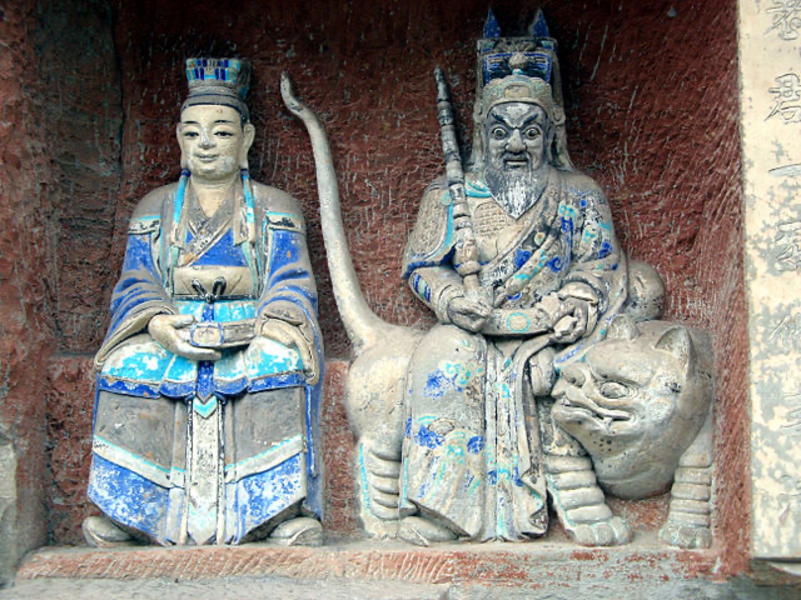 Relief of Zhang Daoling and his wife