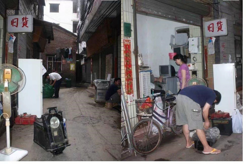 The second-hand furniture store of the old man from Jiangxi