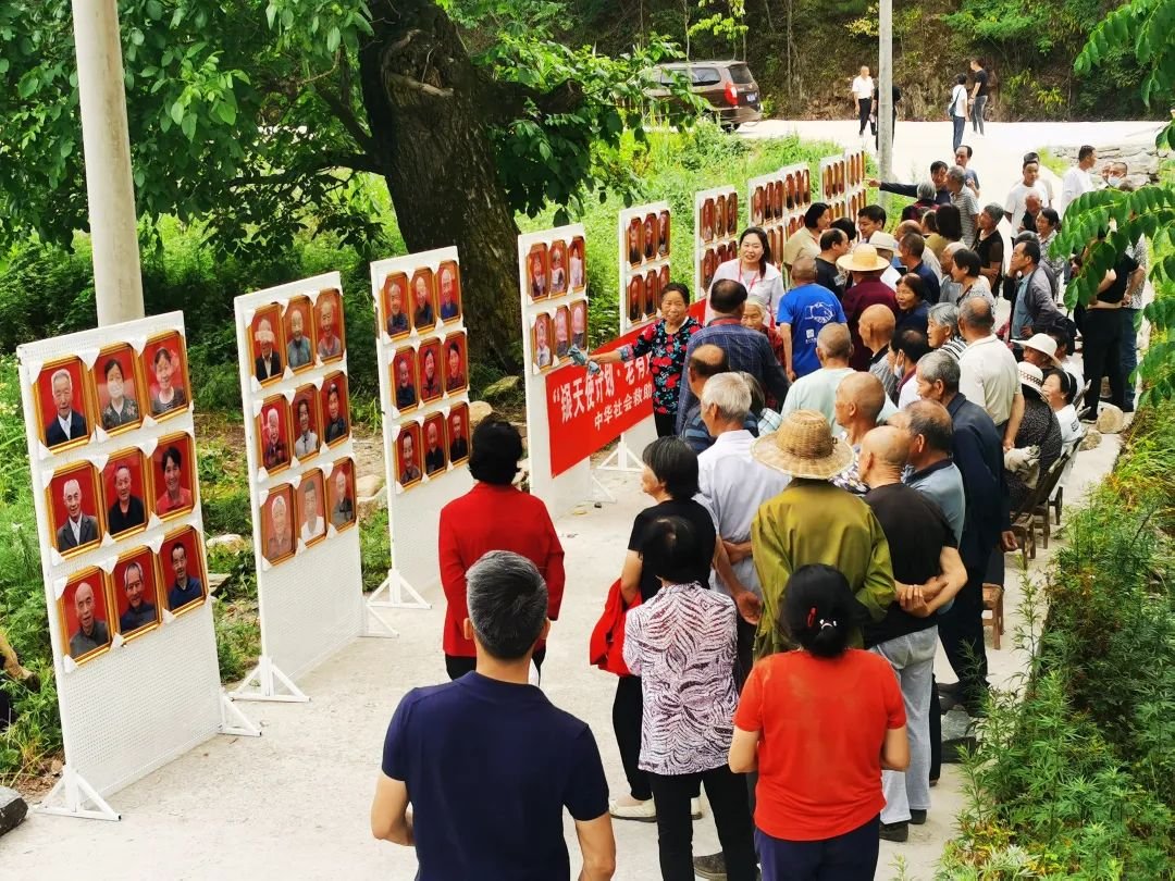 Exhibition of Chinese village elder portraits