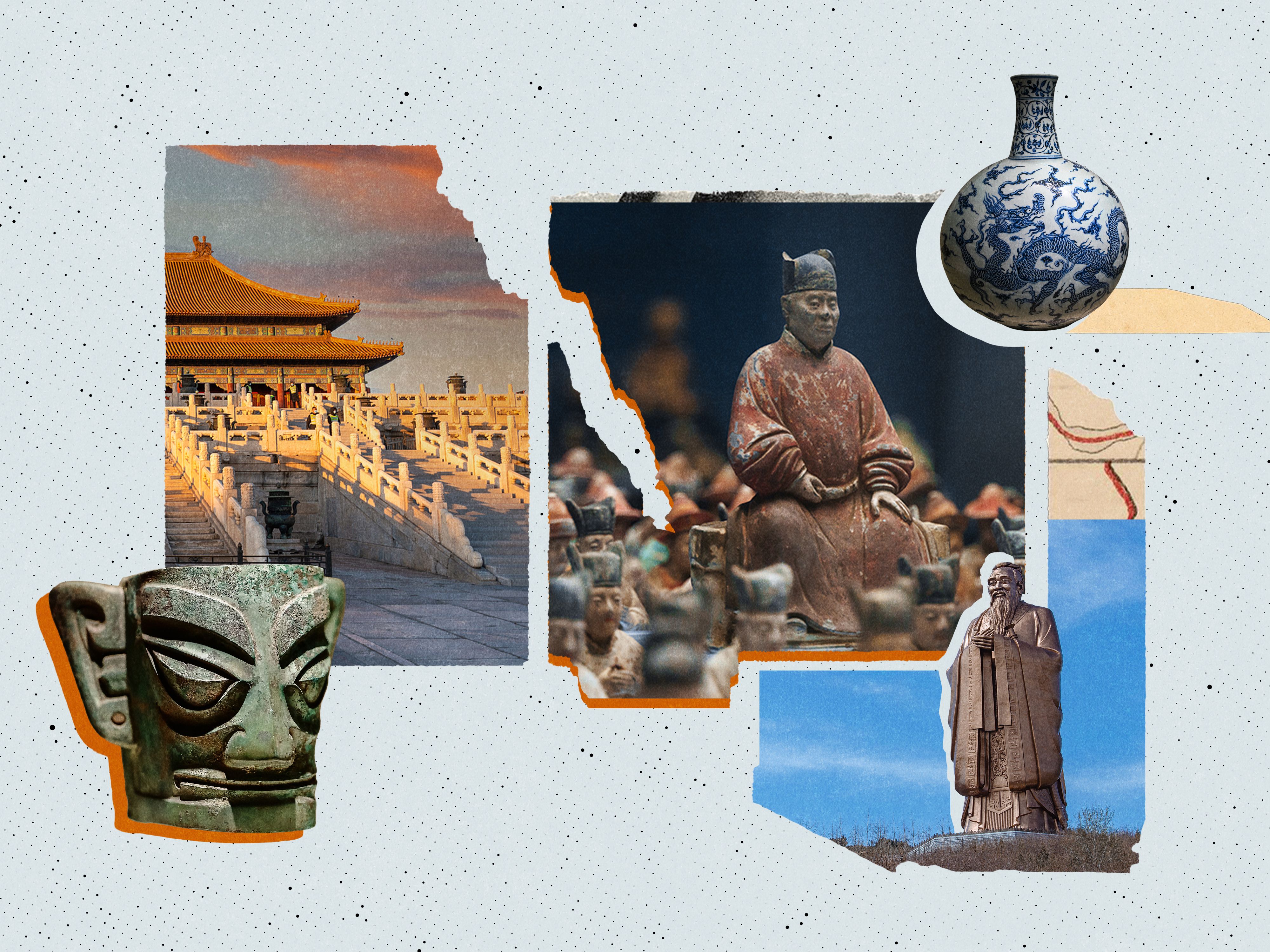 Ancient China history page cover