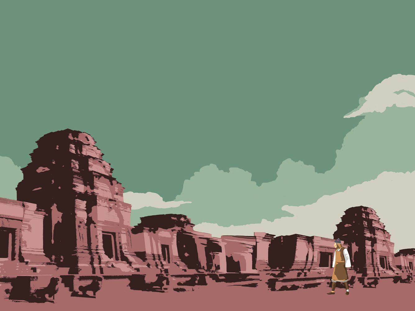 Ancient Chinese traveler Cambodia.cover