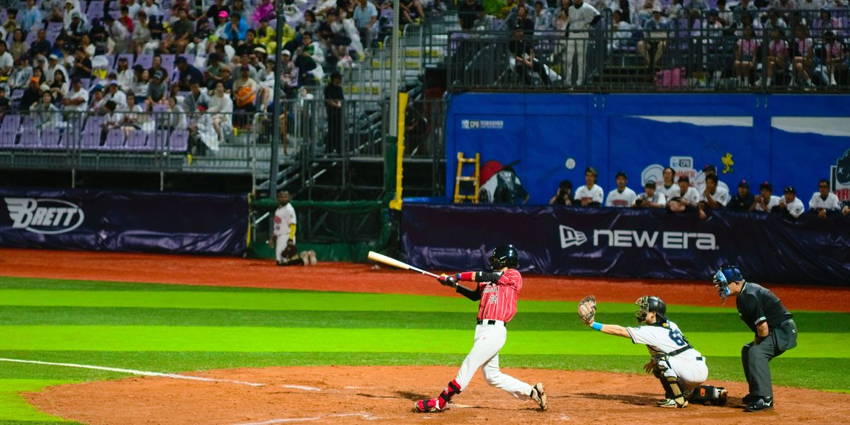 Baseball game in China