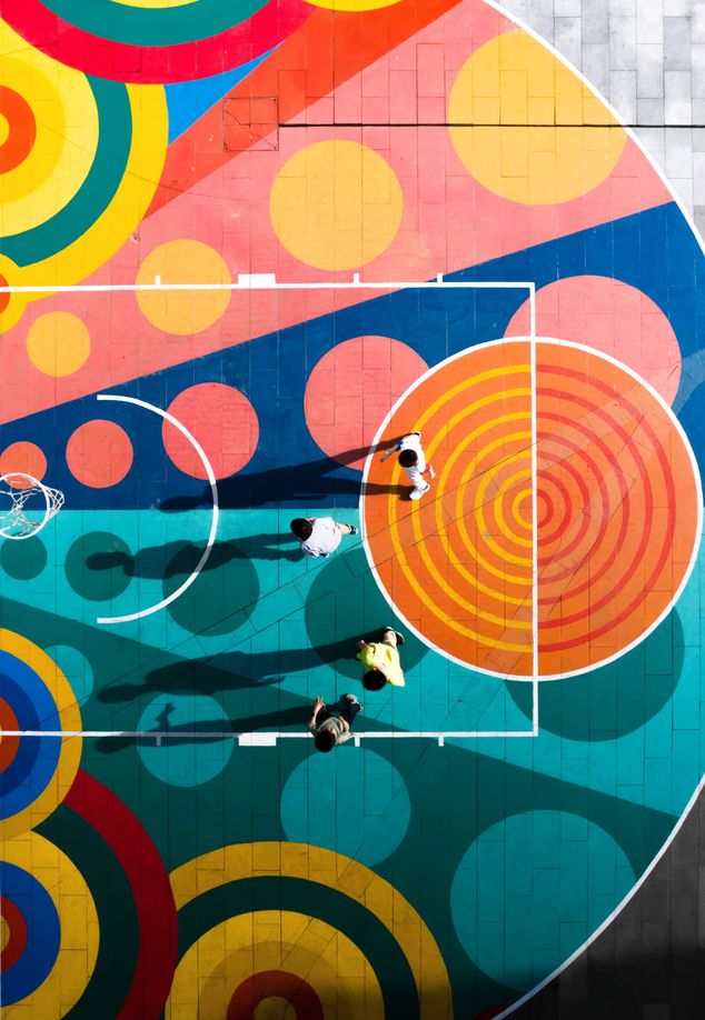 basketball court, Wuhan, sports in China