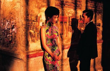 Chinese actress wearing qipao In the Mood for Love