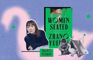 Chinese author of Women, Seated, Zhang yueran