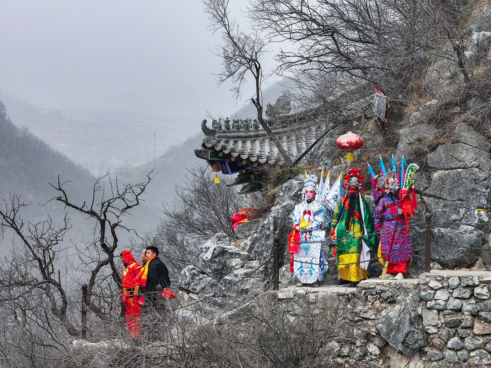 Chinese folk new year celebrations