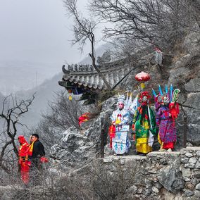 Chinese folk new year celebrations