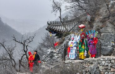 Chinese folk new year celebrations