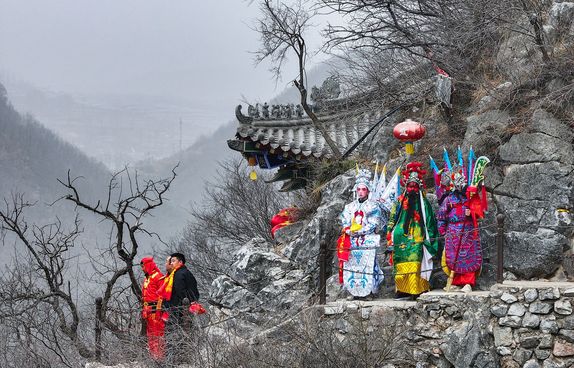 Chinese folk new year celebrations