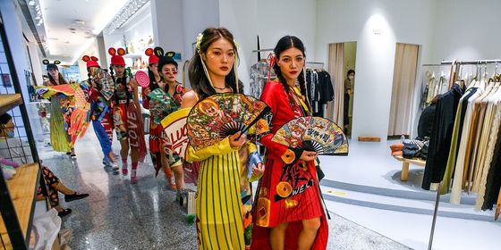 Chinese influencers Guochao trend