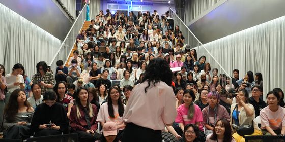 Chinese women hackathon members of She Nice