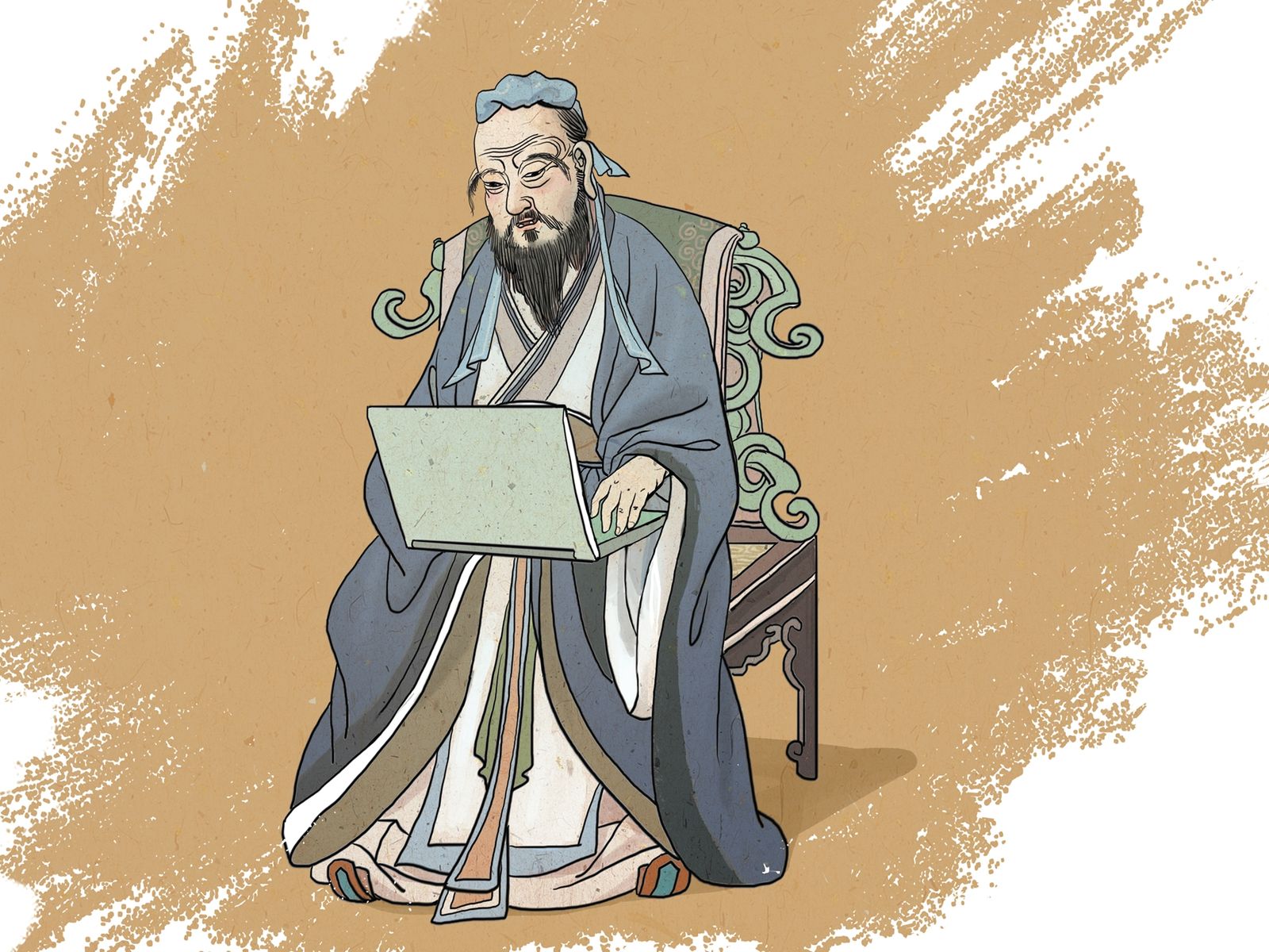 Confucius illustration-alt