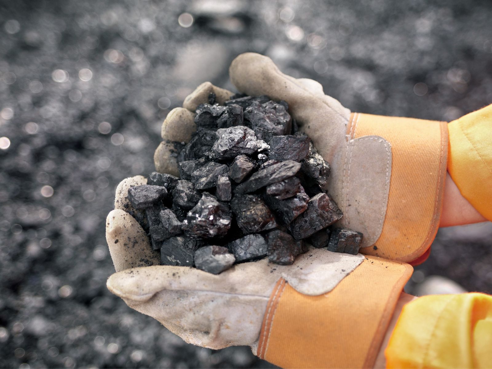 Handful of coal