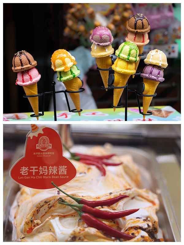 Chinese dessert, gelato flavors, gelato craze china