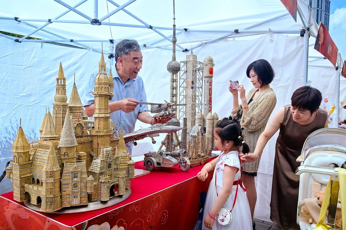 Since 2006, every second Saturday in June has been designated as Cultural and Natural Heritage Day in China, China intangible cultural heritage boom