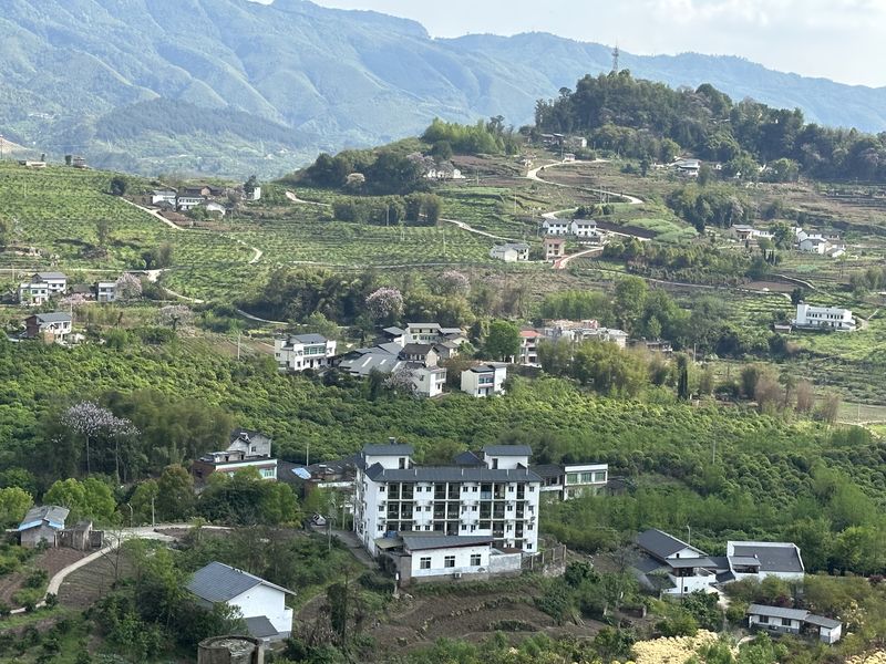 A village in Beibei district where a four-story Tongyue facility is located. (Courtesy of Liu Yi)
