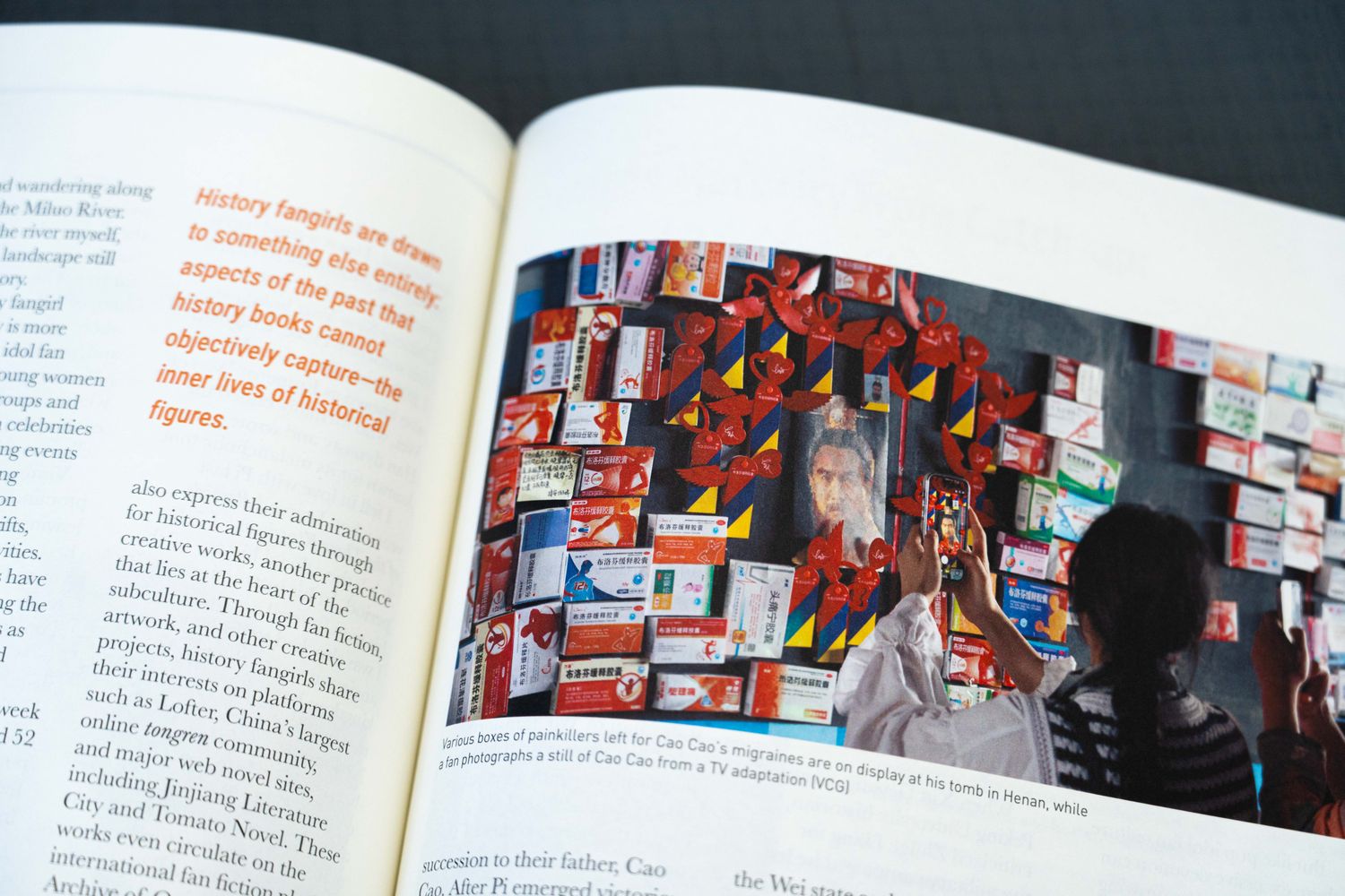 young Chinese female history fans, New Magazine Issue: Weight of the Nation
