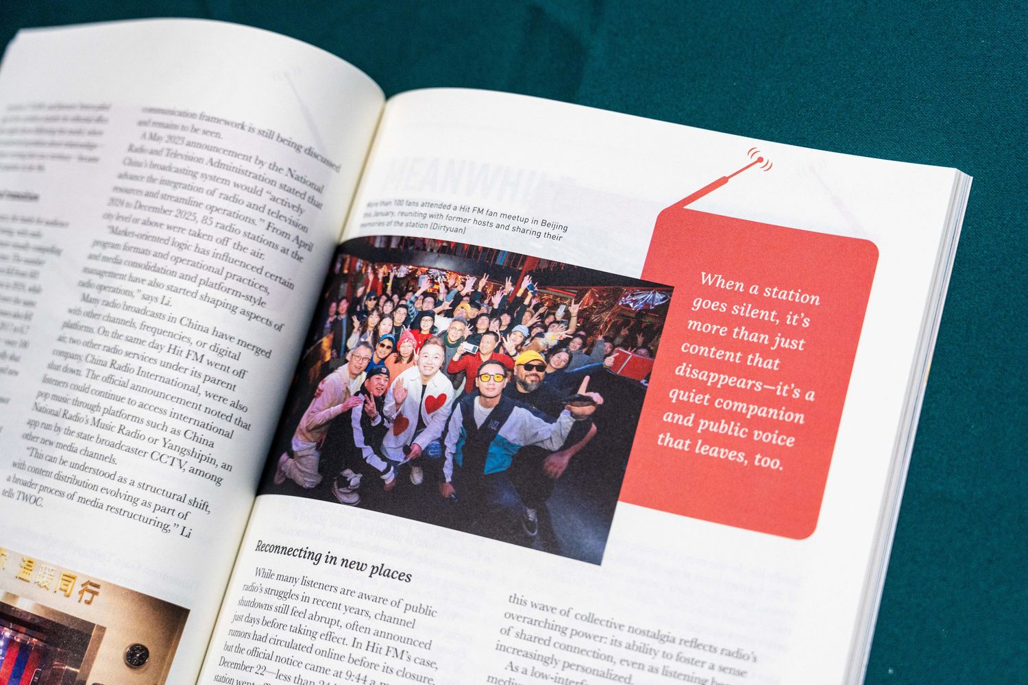 Chinese radio station recording, decline of Chinese radio station listenership, New Magazine Issue: When Heritage Goes Viral