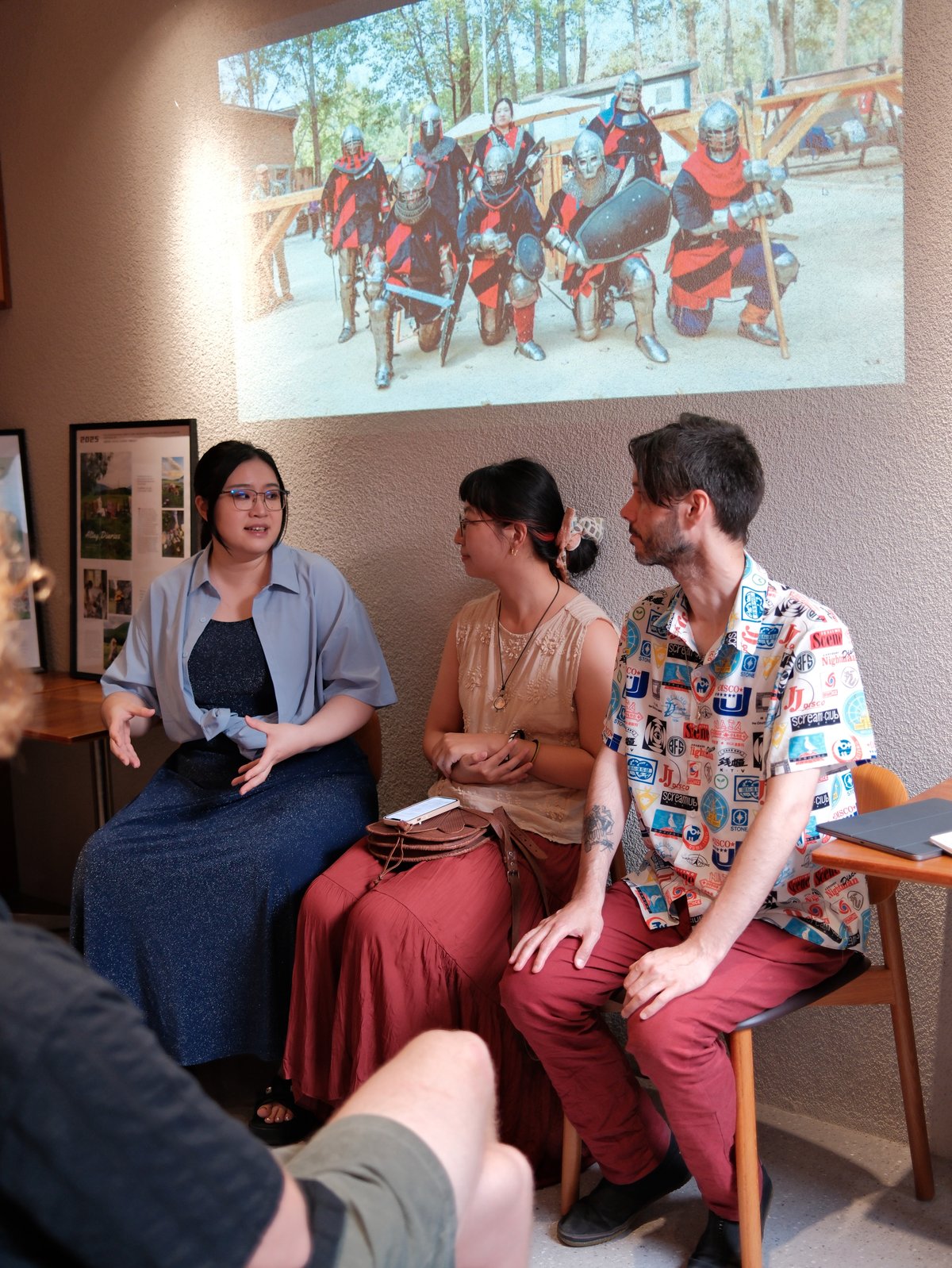 Tong, one of the country’s few female athletes in buhurt, talks about her journey in the sport