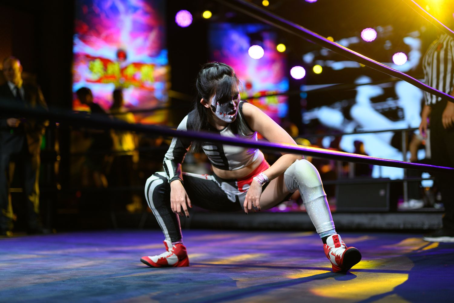 Singaporean pro wrestler Alexis Lee