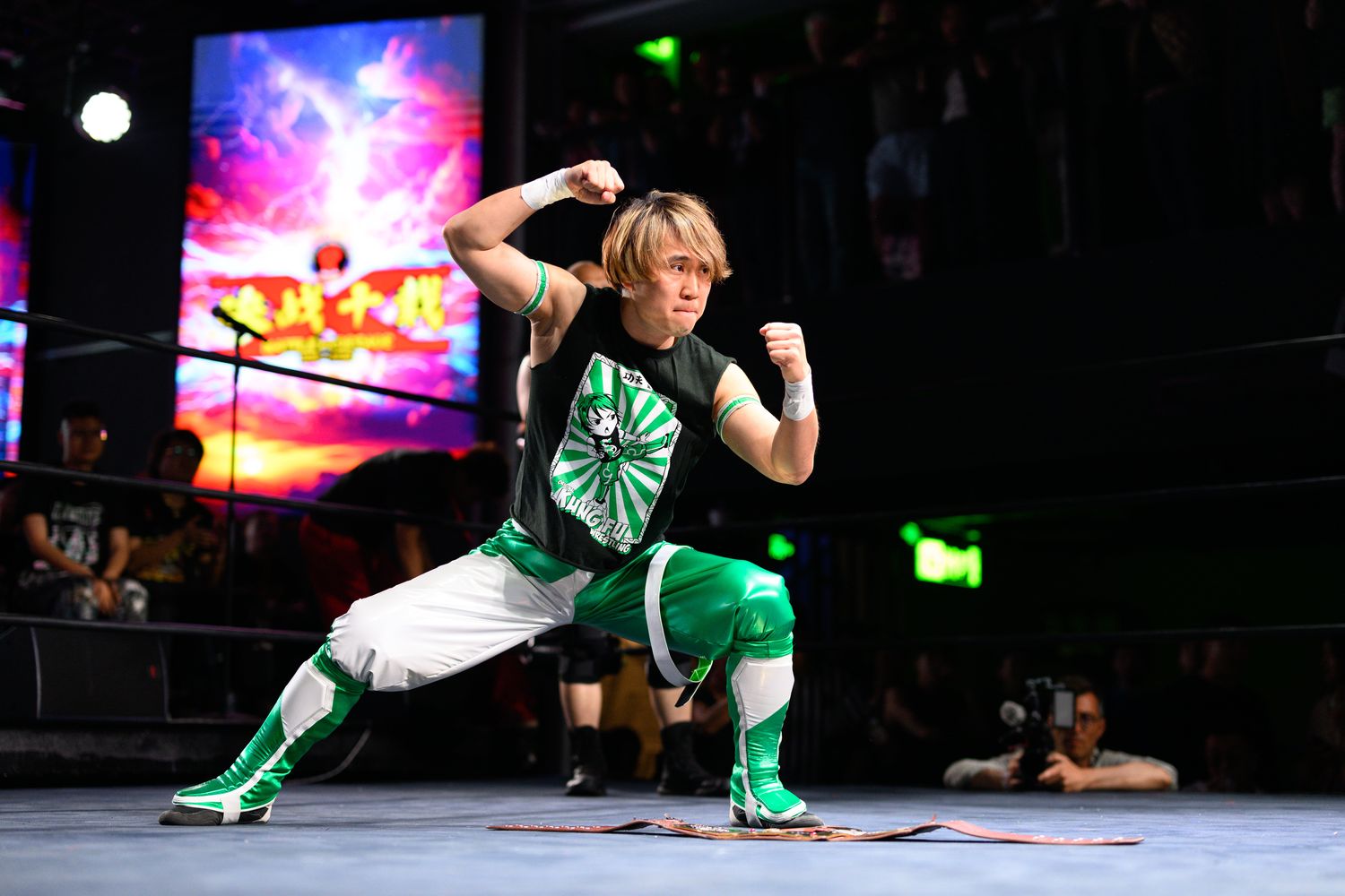 Ho Ho Lun participated in the 2016 WWE tournament (An Ran)