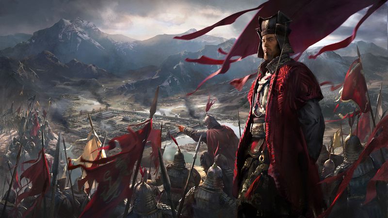 Games often advance an individualist model of history, a hero from Total War looks into the distance, representation of china in video games