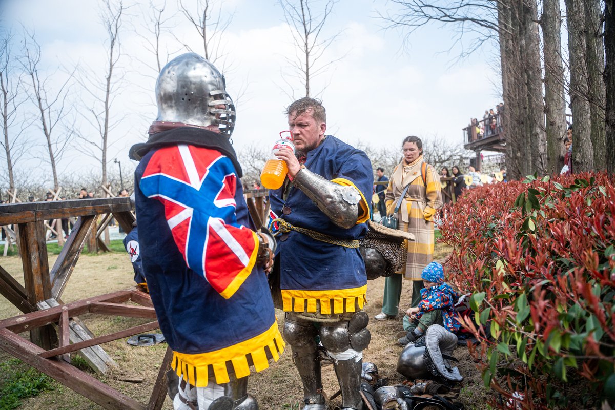 global geopolitical conflict hinders cultural exchange events like buhurt in China, China Comrade in Arms Cup
