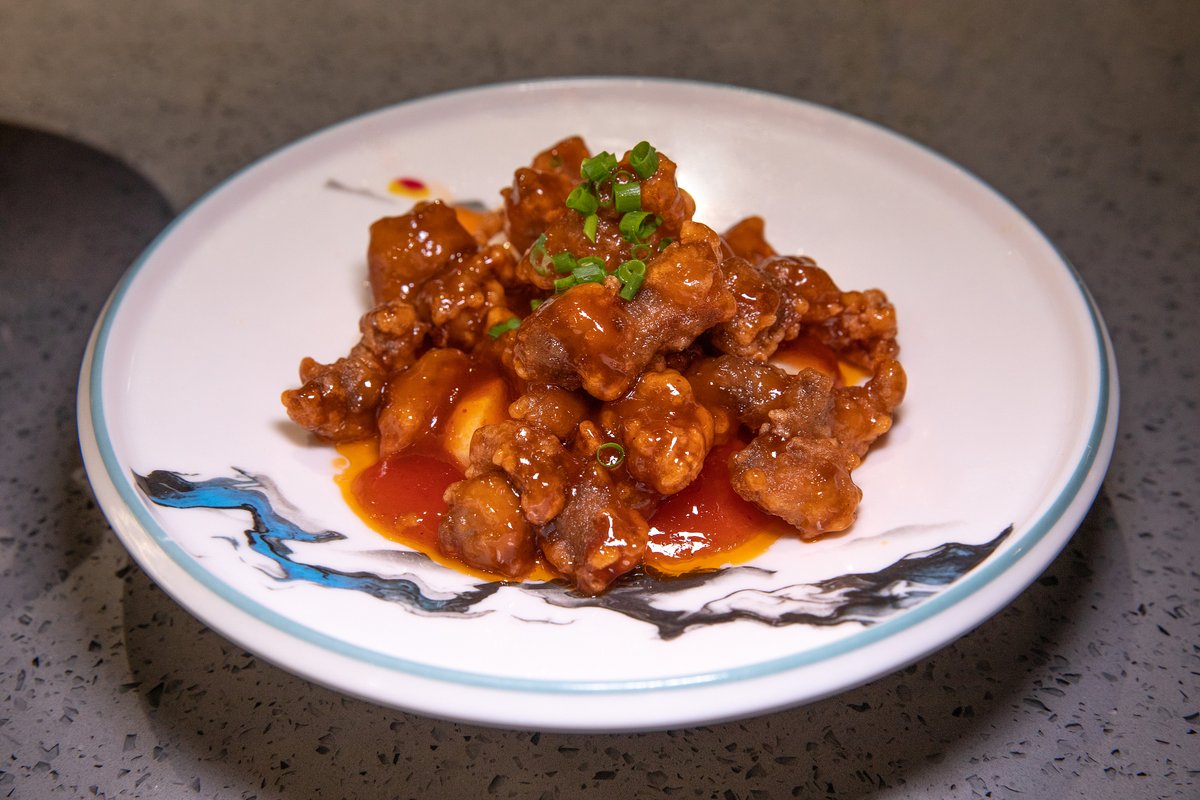 CHinese Fujian dish, lychee pork