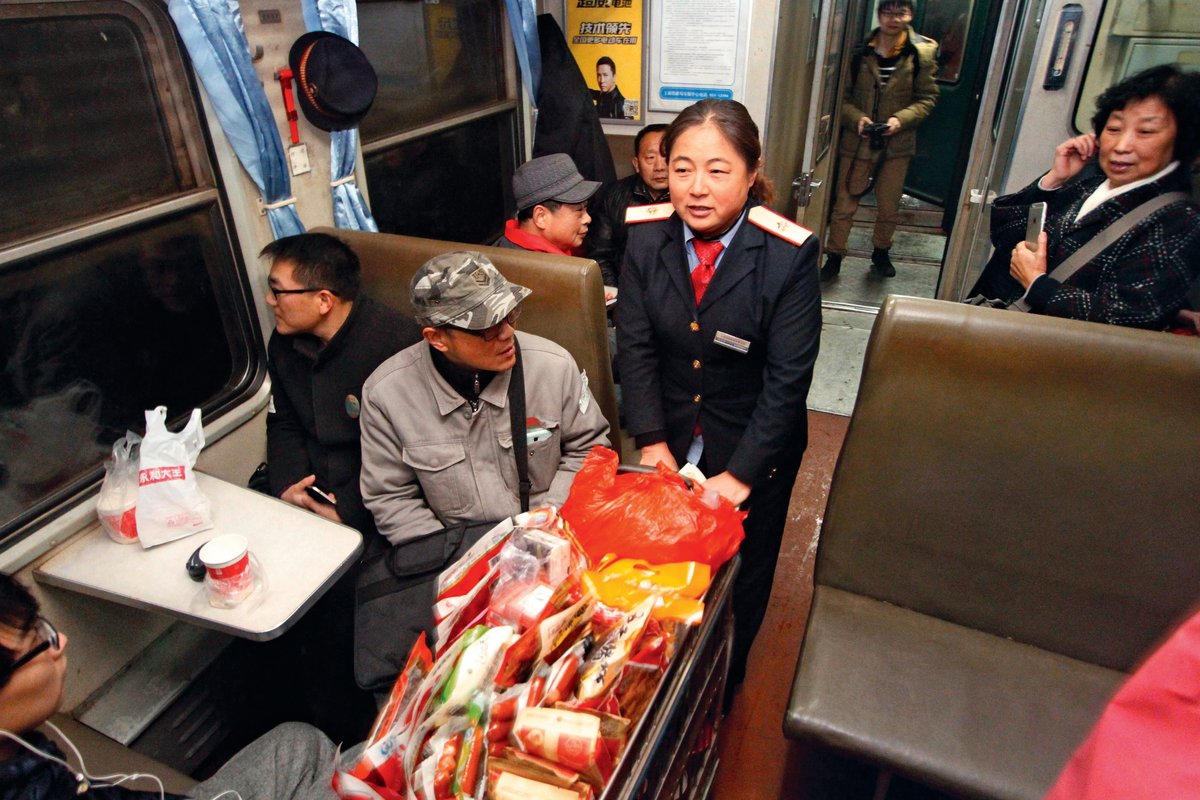 train attendants, Chinese trains, train tickets