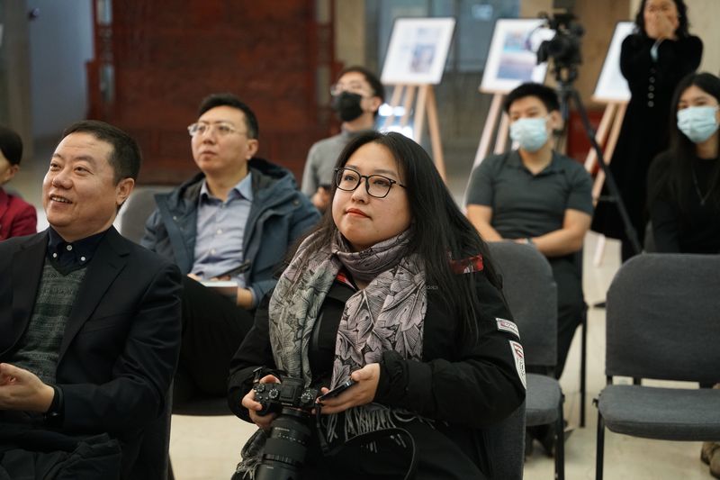 The audience at the "Jilin: Land of Mystery" Book Launch