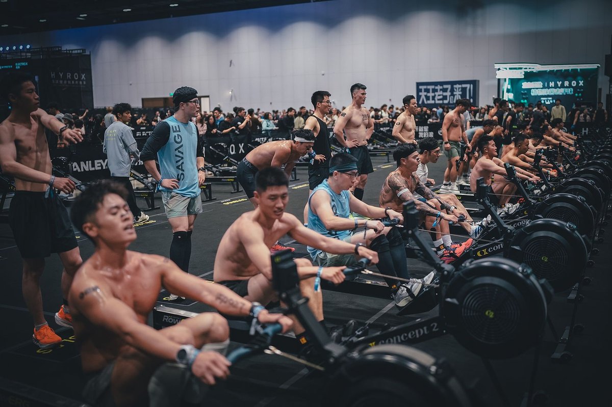 HYROX’s event in Beijing drew over 8,000 participants this March, Chinese urbanites fitness trends