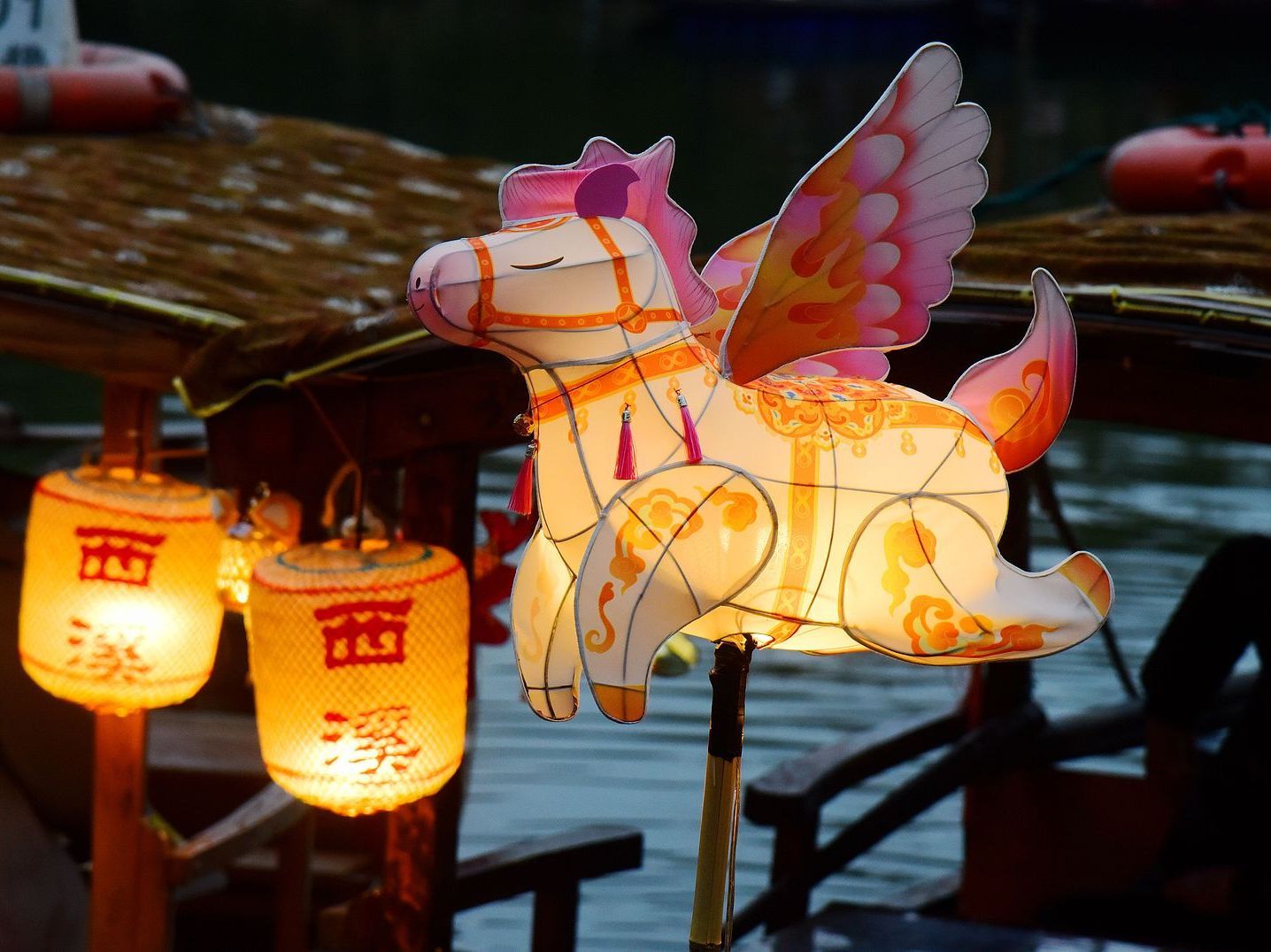Chinese Horse lantern