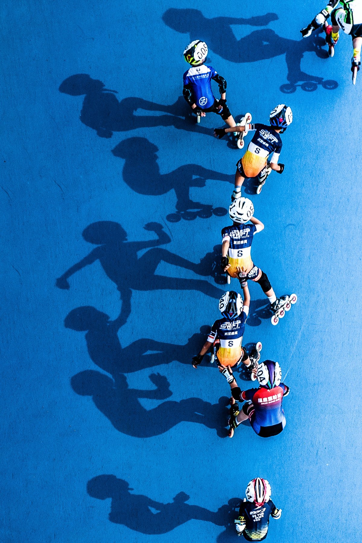 speed roller skating, skating race