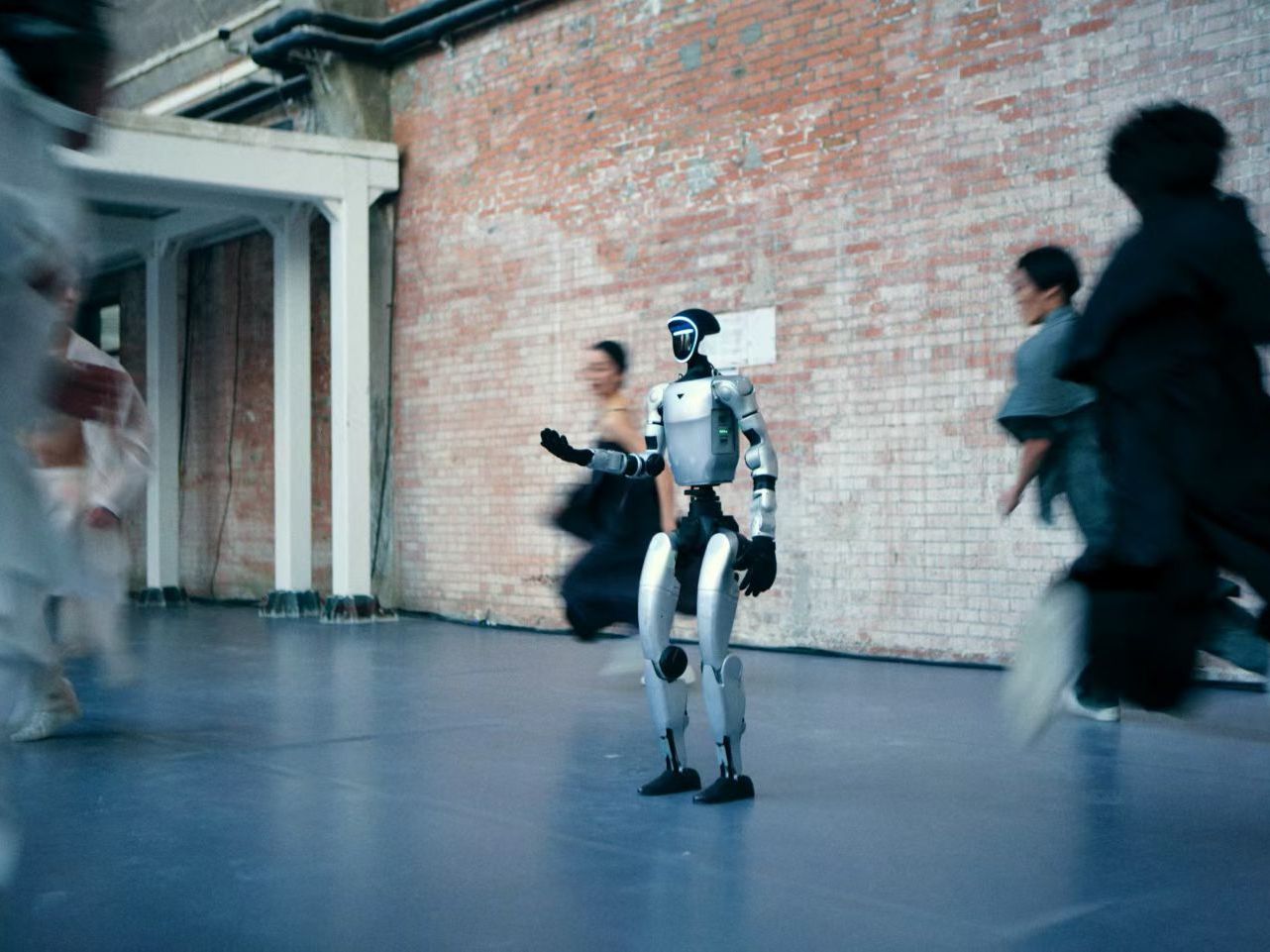 Humanoid robot in China