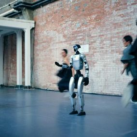 Humanoid robot in China