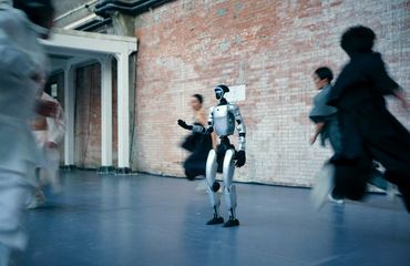 Humanoid robot in China