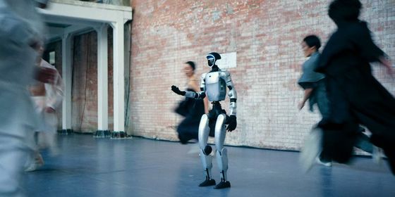 Humanoid robot in China