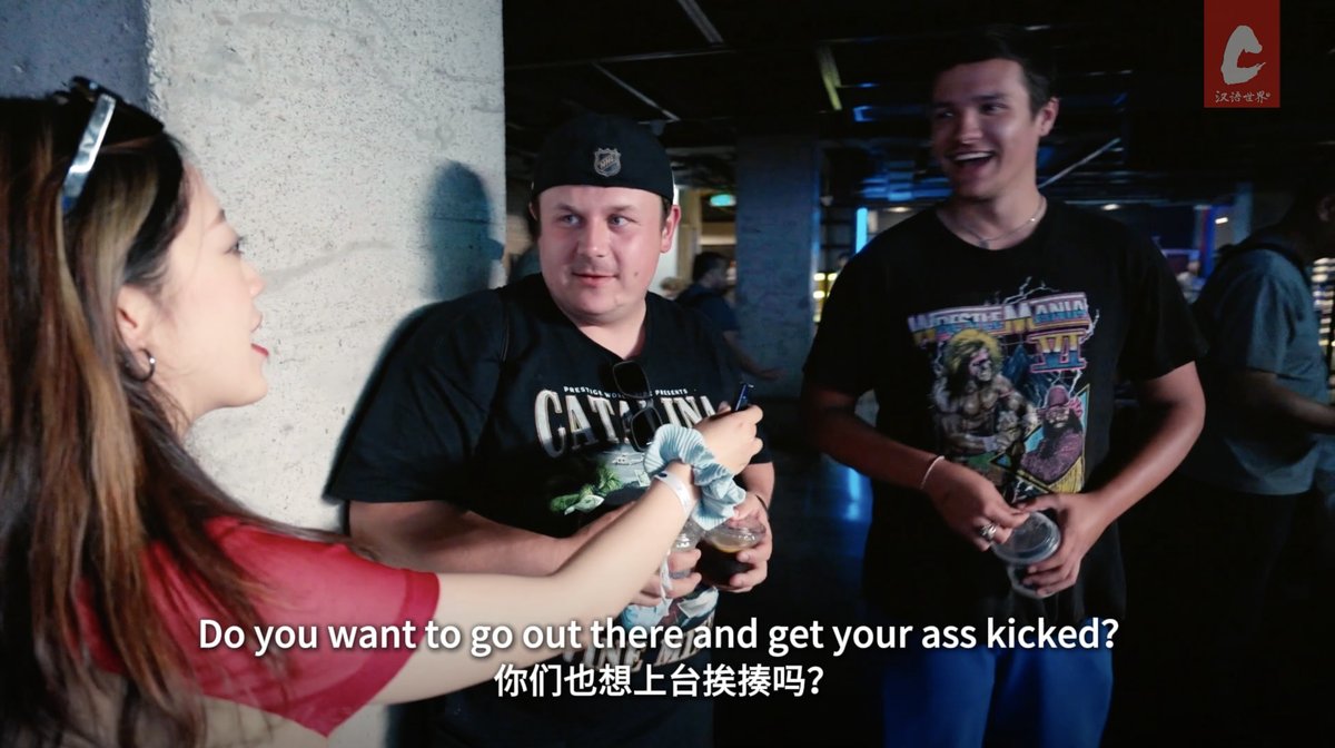 Pro wrestling enthusiasts