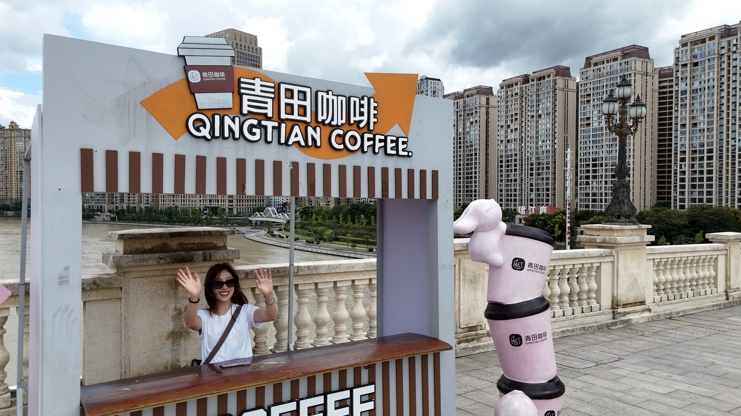 A popular daka spot in QIngtian